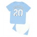 Maillot de foot Manchester City Bernardo Silva #20 Domicile vêtements enfant 2023-24 Manches Courtes (+ pantalon court)